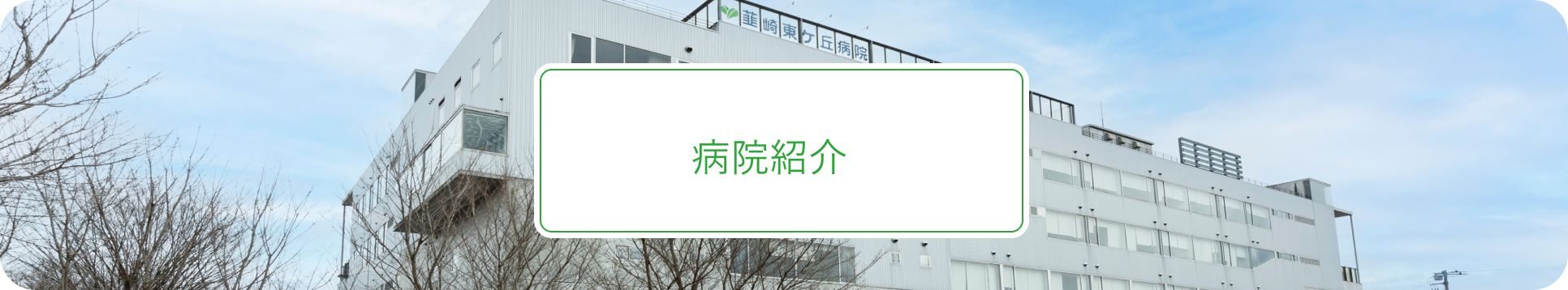 韮崎東ケ丘病院紹介メイン